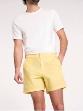 VRST Resort seersucker 6” inseam shorts size Medium